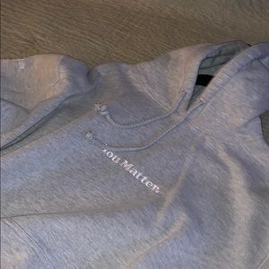 Grey “You Matter” hoodie